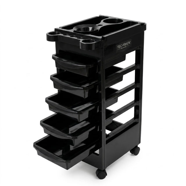 Mesa Ajudante Cabeleireiro Techshen Eco Preta