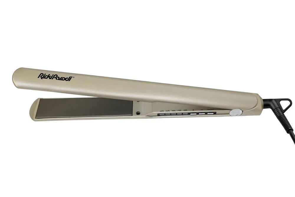 Prancha de Cabelo RickiParodi Ultraslim Pro S Dourada 230ºC