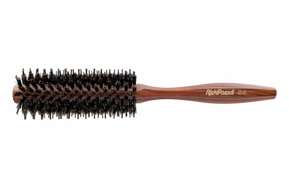 Escova Cabelo Circular RickiParodi Wood Pro 45 mm