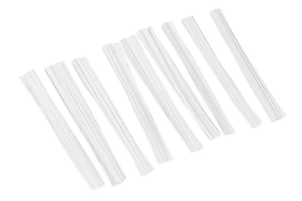 Filamento Seda para Reforço Unhas RickiParodi 6 cm x 10 Unidades