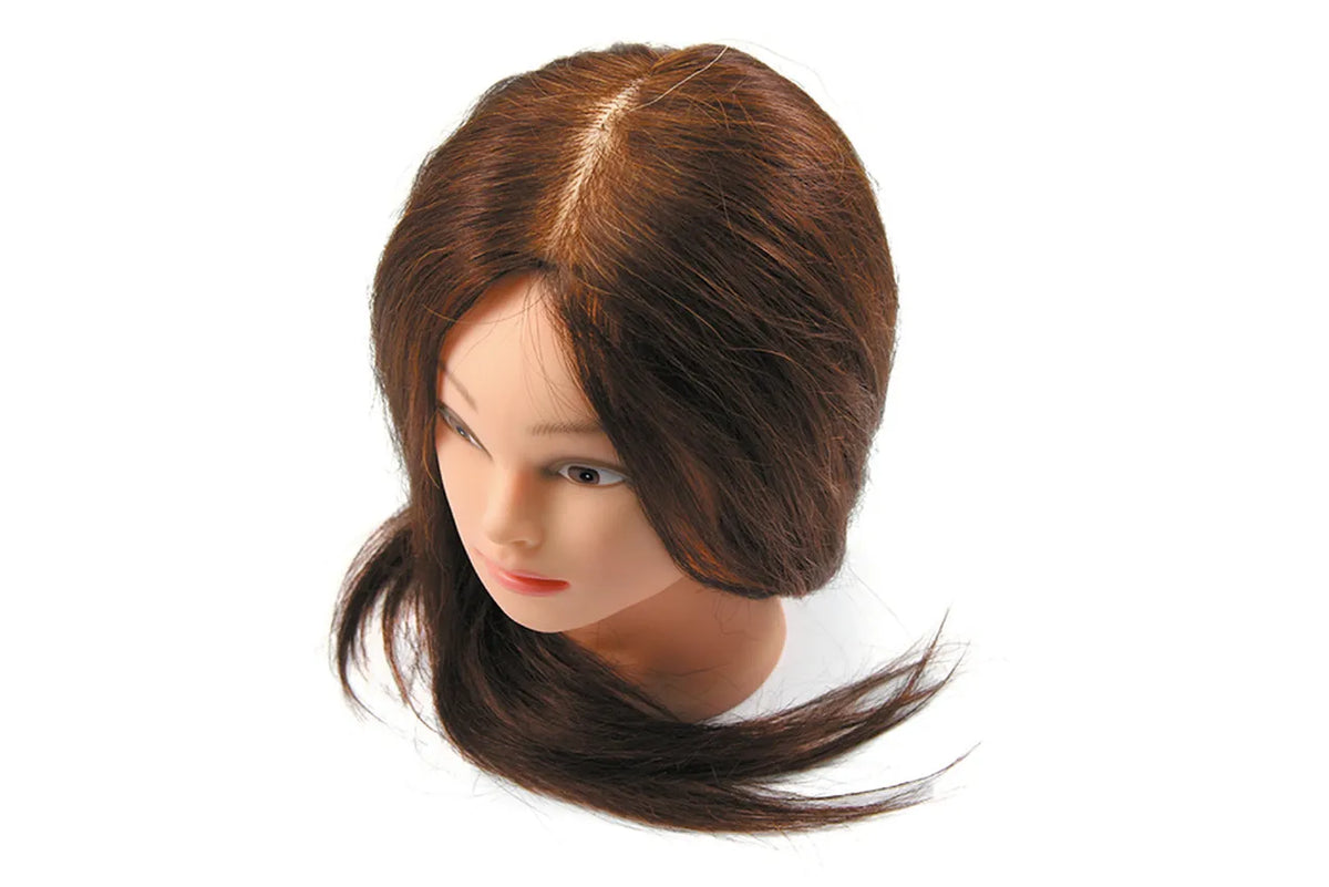 Cabeça Académica RickiParodi Cabelo 70% Natural 35 cm