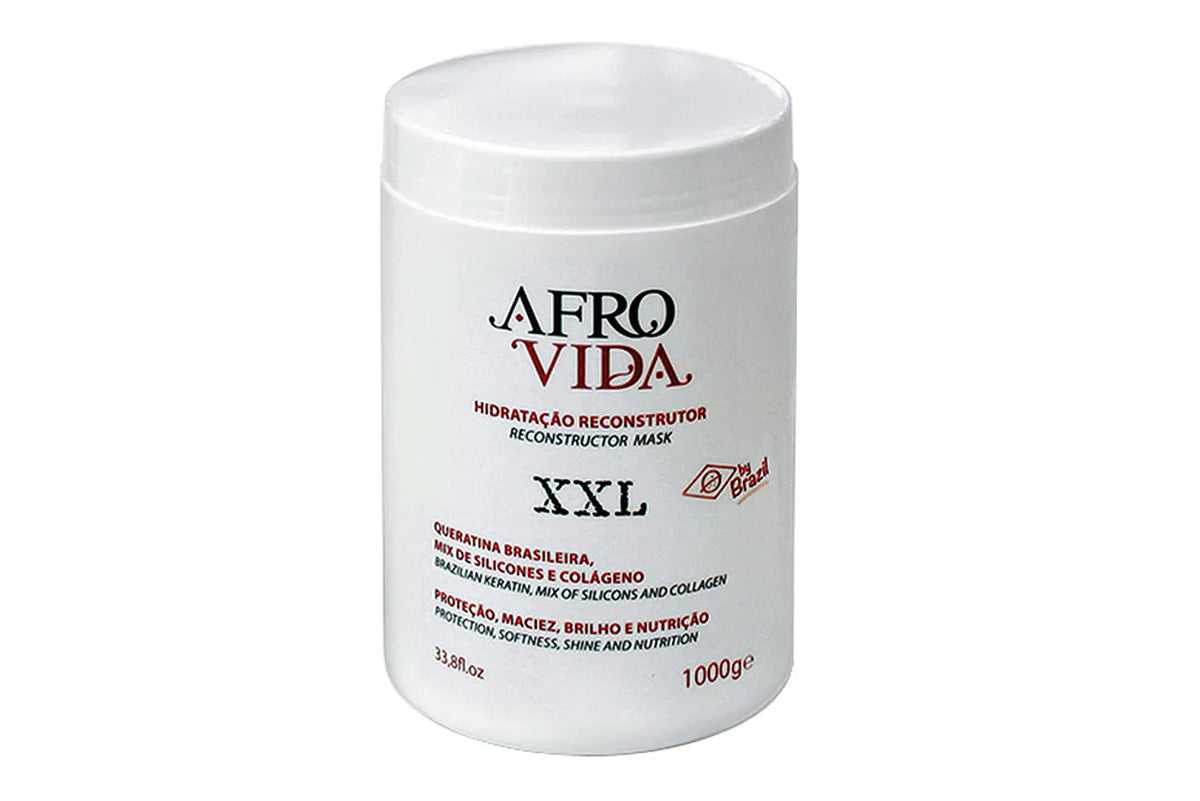 Máscara Hidratação Capilar Afrovida Xxl Reconstrutor 1000 ml