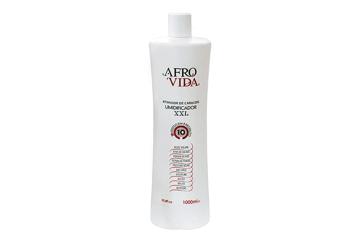 Humidificador Capilar Afrovida Xxl Reconstrutor 1000 ml