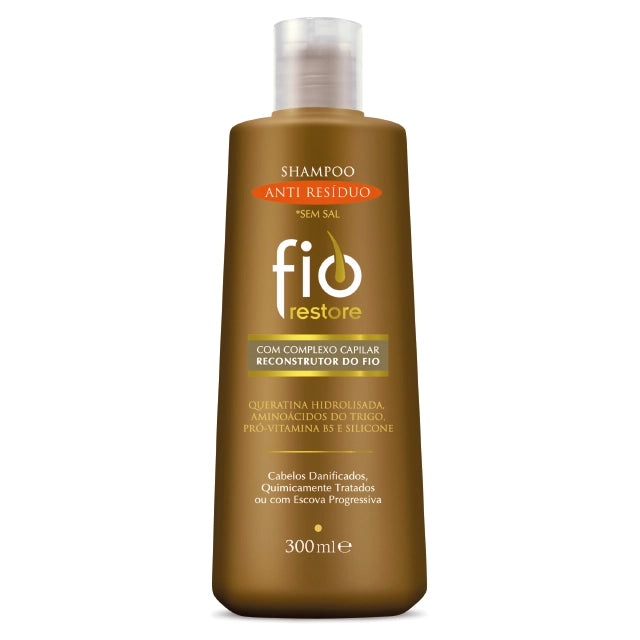 Shampoo Anti Resíduo Fio Restore Marron 300ml