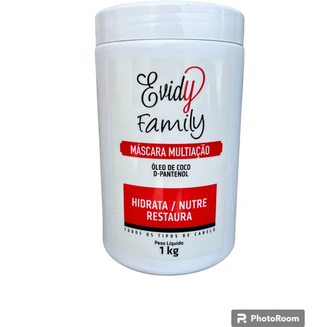 Máscara Capilar Evidy Family 1 Kg