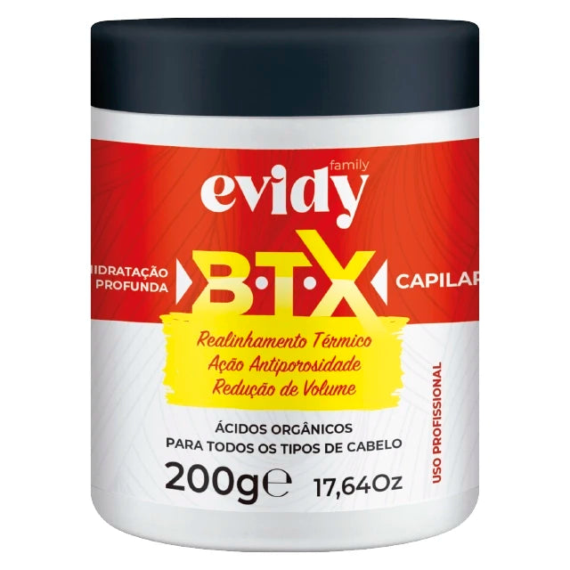 Redutor de Volume Evidy B.T.X. Lisos 200 gr
