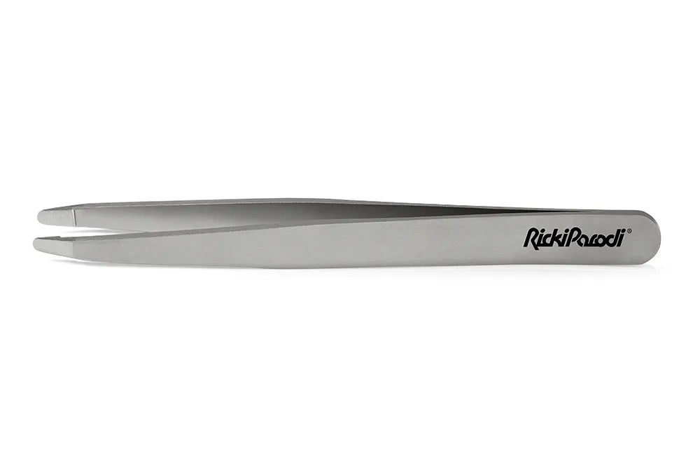 Pinça Redonda RickiParodi Inox 9 cm