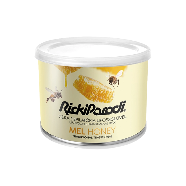 Cera Depilatória Lipossolúvel RickiParodi Mel 400 gr
