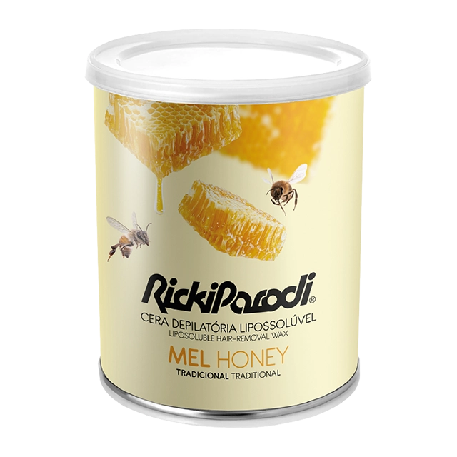 Cera Depilatória Lipossolúvel RickiParodi Mel 800 gr