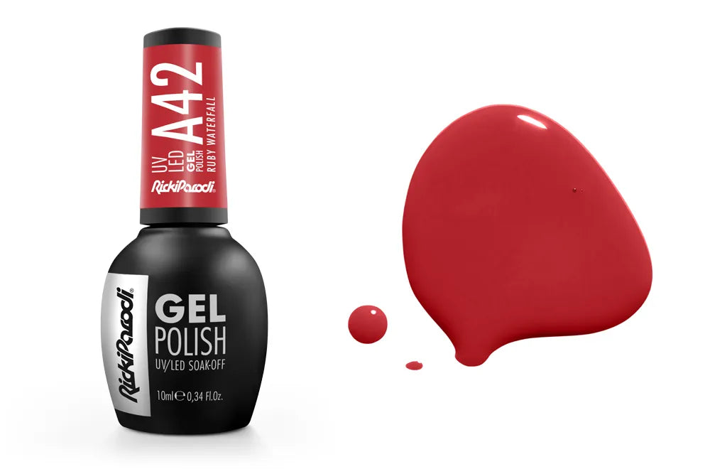 Verniz Gel RickiParodi Ruby Waterfall A42 10 ml