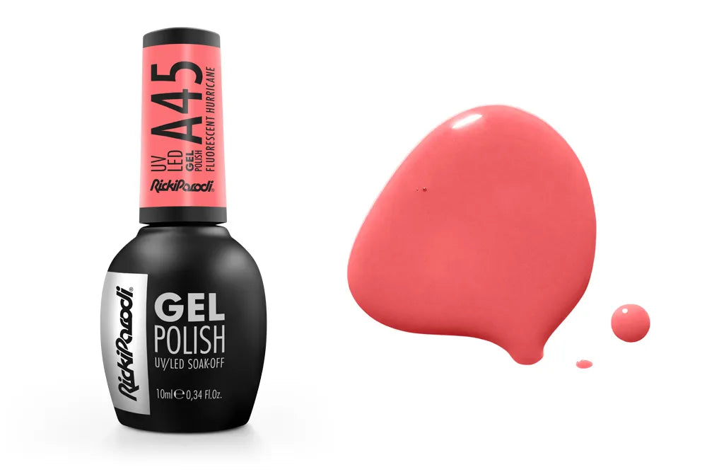 Verniz Gel RickiParodi Fluorescent Hurricane A45 10 ml