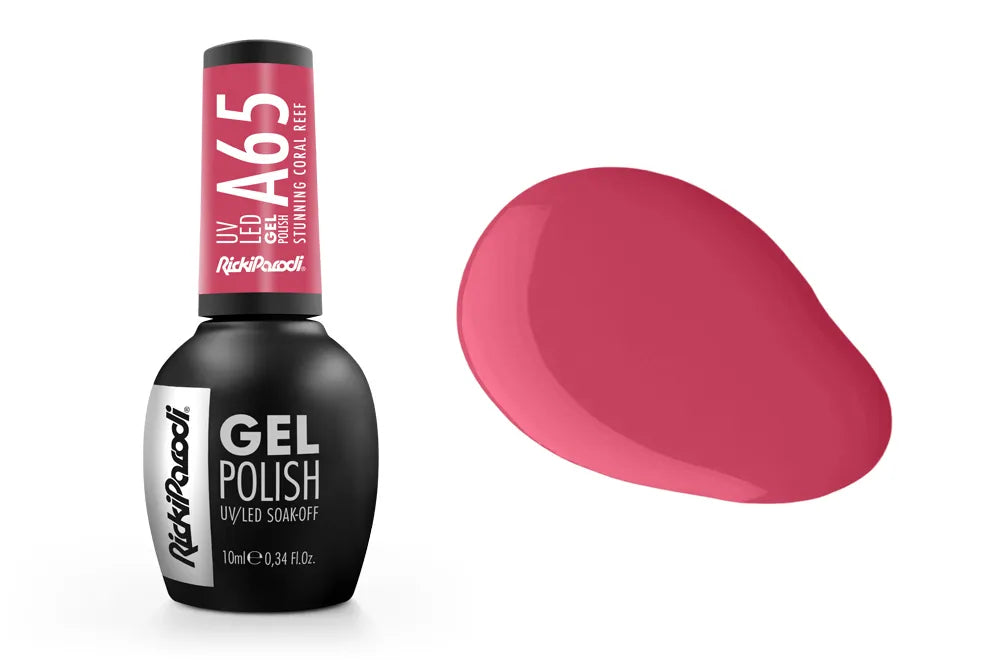 Verniz Gel RickiParodi Stunning Coral Reef A65 10 ml