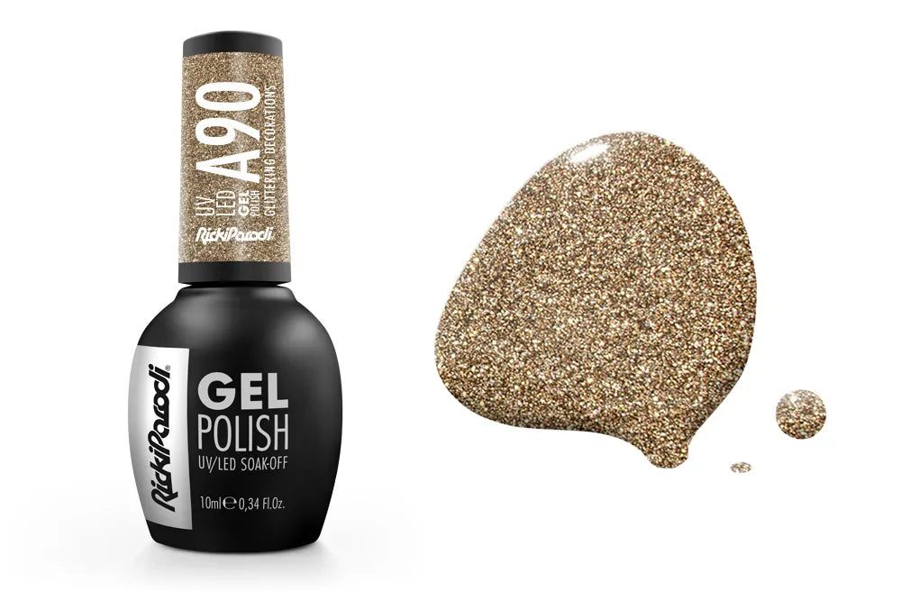 Verniz Gel RickiParodi Glittering Decorations A90 10 ml