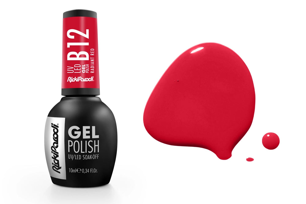 Verniz Gel RickiParodi Radiant Red B12 10 ml