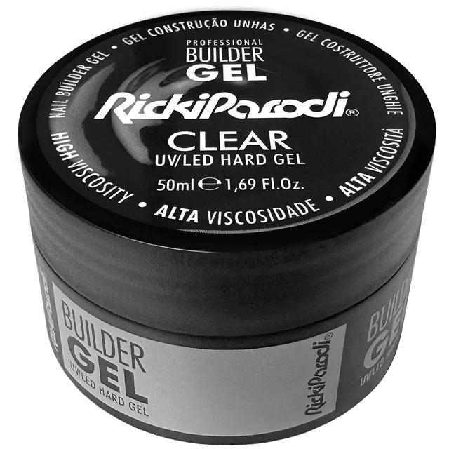 Gel Construção UV RickiParodi Clear Transparente 50 ml